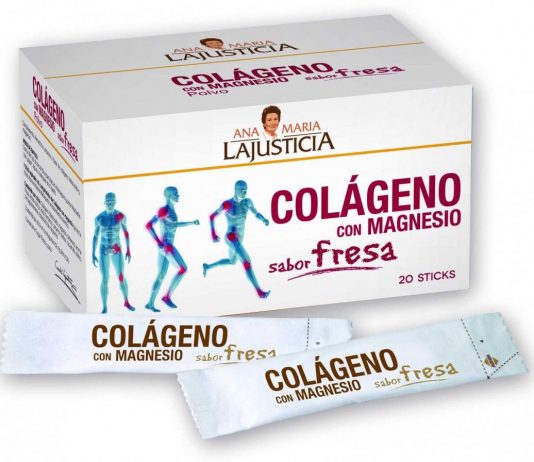 Ana Maria Lajusticia Colágeno con Magnesio Fresa 20 sticks ana_maria_lajusticia_colageno_con_magnesio_sobres_de_fresa