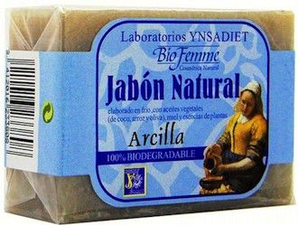 Bifemme Jabón de Arcilla 100g bifemme_jabon_de_arcilla_pastilla_100gr