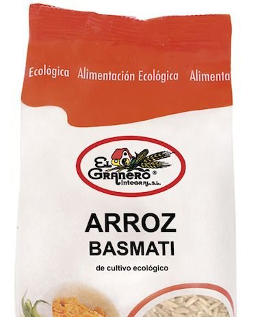 Arroz Basmati Blanco Bio 500g – El Granero Integral el_granero_arroz_basmati_blanco_bio_500g