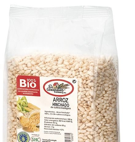 El Granero Arroz Integral Hinchado Bio 250g el_granero_arroz_integral_hinchado_bio_250g