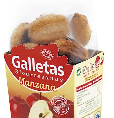 El Granero Galletas Bioartesanas Manzana 250g el_granero_galletas_bioartesanas_manzana_250g