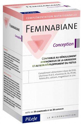 Pileje Feminabiane Concepcion 28 comprimidos+28 cápsulas feminabiane_concepcion