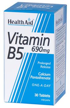 Health Aid vitamina B5 690mg 30 comprimidos health-aid-vitamin-b5-690mg
