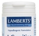Lamberts L-Carnitina 500mg 60 cápsulas lamberts_l-carnitina_500mg_60_c_psulas
