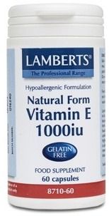Lamberts Vitamina E natural 1000 UI 60 cápsulas lamberts_vitamina_e_1000_ui_60_c_psulas