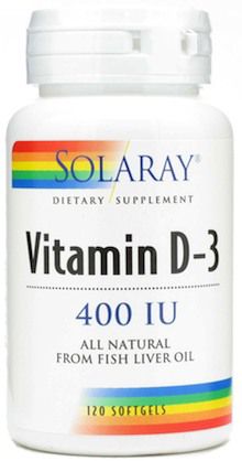 Solaray Vitamina D3 400UI 120 cápsulas solaray_vitamina_d3_400ui_120_capsulas_1