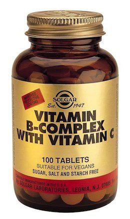 Solgar B-Complex con Vitamina C 100 comprimidos solgar_b-complex_con_vitamina_c_100_comprimidos