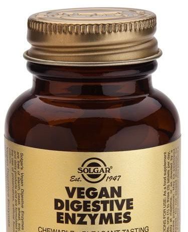 Solgar Vegan Enzimas Digestivas 250 comprimidos masticables solgar_enzimas_digestivas_veganas_100_comprimidos