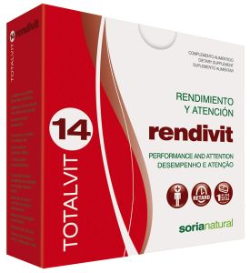 Soria Natural Totalvit 14 Rendivit 28 comprimidos soria_natural_totalvit_14_rendivit_28_comprimidos