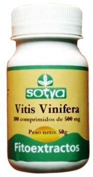 Sotya Vitis Vinifera 500mg 100 comprimidos sotya_vitis_vinifera_100_comprimidos