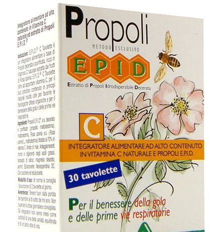 Specchiasol Epid C + Rosa + Propoleo 30 masticables specchiasol_epid_c_rosa_propoleo_30_masticables