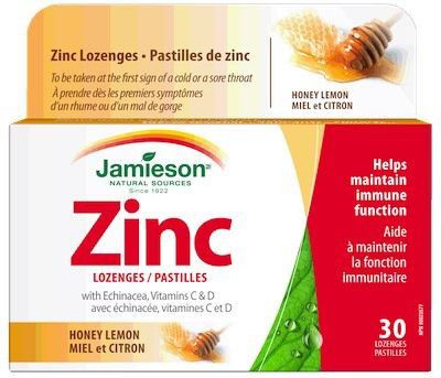 Jamieson Zinc 30 comprimidos Jamieson Zinc 30 comprimidos
