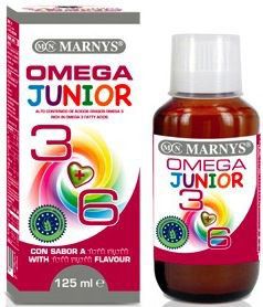 Marnys Omega 3 y 6 Junior jarabe 125ml Marnys Omega 3 y 6 Junior jarabe 125ml