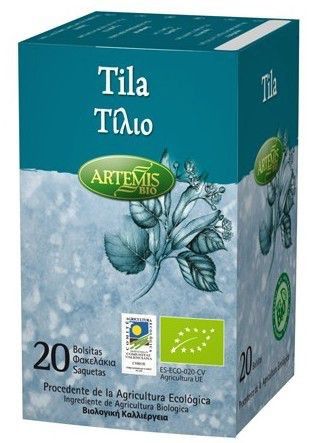 Artemis Infusión de Tila Bio 20 filtros Artemis Infusión de Tila Bio 20 filtros