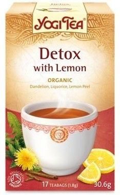 Yogi Tea Detox con Limón 17 bolsitas