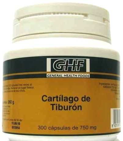 GHF Cartílago de Tiburón 750mg 300 cápsulas ghf_cartilago_de_tiburon_750