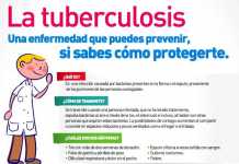 Cuidado con el contagio de la tuberculosis tuberculosis