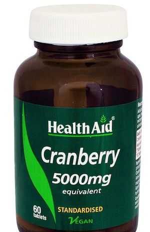 Health Aid Arándano Rojo Estandarizado 5.000mg 60 comprimidos heath_aid_arandano_rojo_5000mg_60_comprimidos