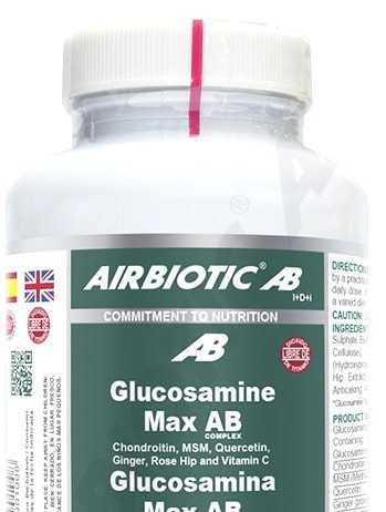 Airbiotic Glucosamine Max 120 comprimidos airbiotic_glucosamine_max_2