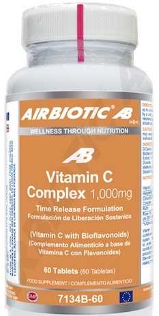 Airbiotic vitamina C 1000mg liberación sostenida 60 comprimidos airbiotic_vitamina_c_1000mg_60_comprimidos