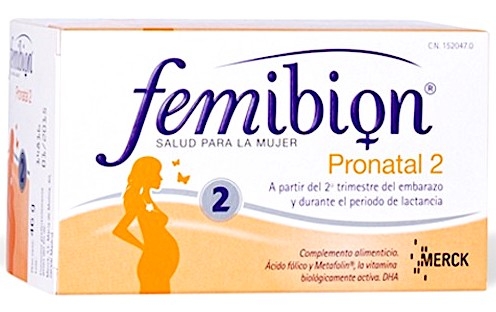 Merck Femibion Pronatal 2 30 comprimidos + 30 cápsulas merck_femibion_pronatal_2