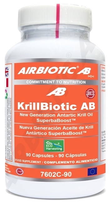 Airbiotic Krillbiotic AB 590mg Echoharvesting 90 cápsulas