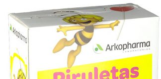 Arkoreal Piruleta Abeja Maya Sin Azúcar con Vitamina C 200 unidades arkoreal_piruletas