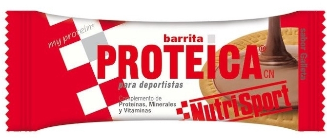 Nutri Sport Barrita Protéica sabor galleta 24 unidades