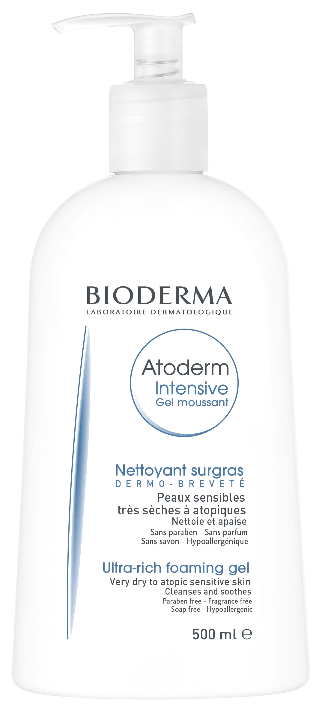 Bioderma Atoderm Intensive Gel Moussant Gel especifico pieles atópicas 500ml