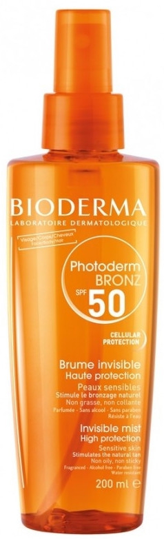 Bioderma Photoderm BRONZ Aceite invisible SPF50+ UVA27 200ml