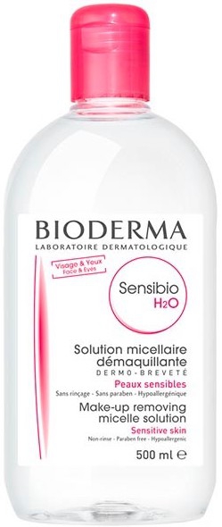 Bioderma Sensibio H2O Solución micelar especifica piel sensible 500ml