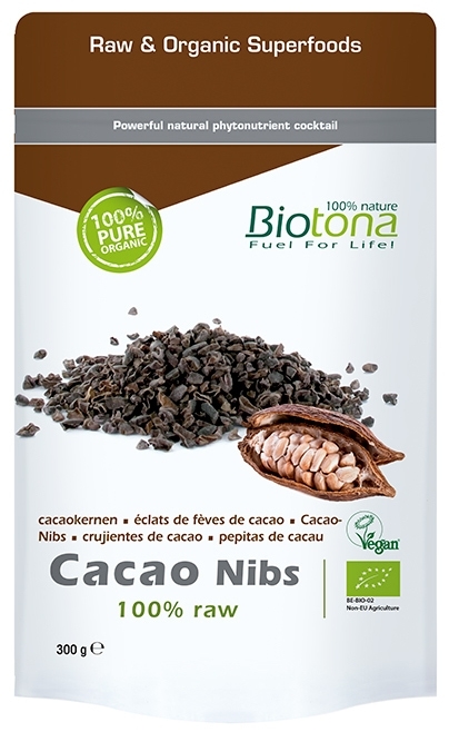 Biotona Cacao Nibs Trozos 100% puro 300gr