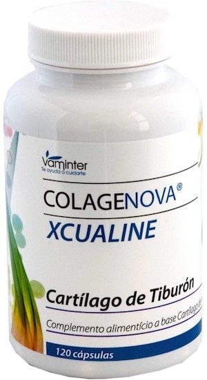 Vaminter Colagenova Xcualine Cartilago de Tiburón 120 cápsulas