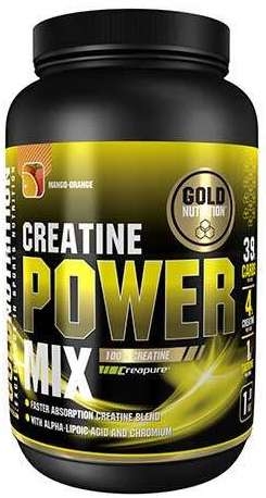 Gold Nutrition Creatina Power Mix Sabor Naranja-Mango 1kg