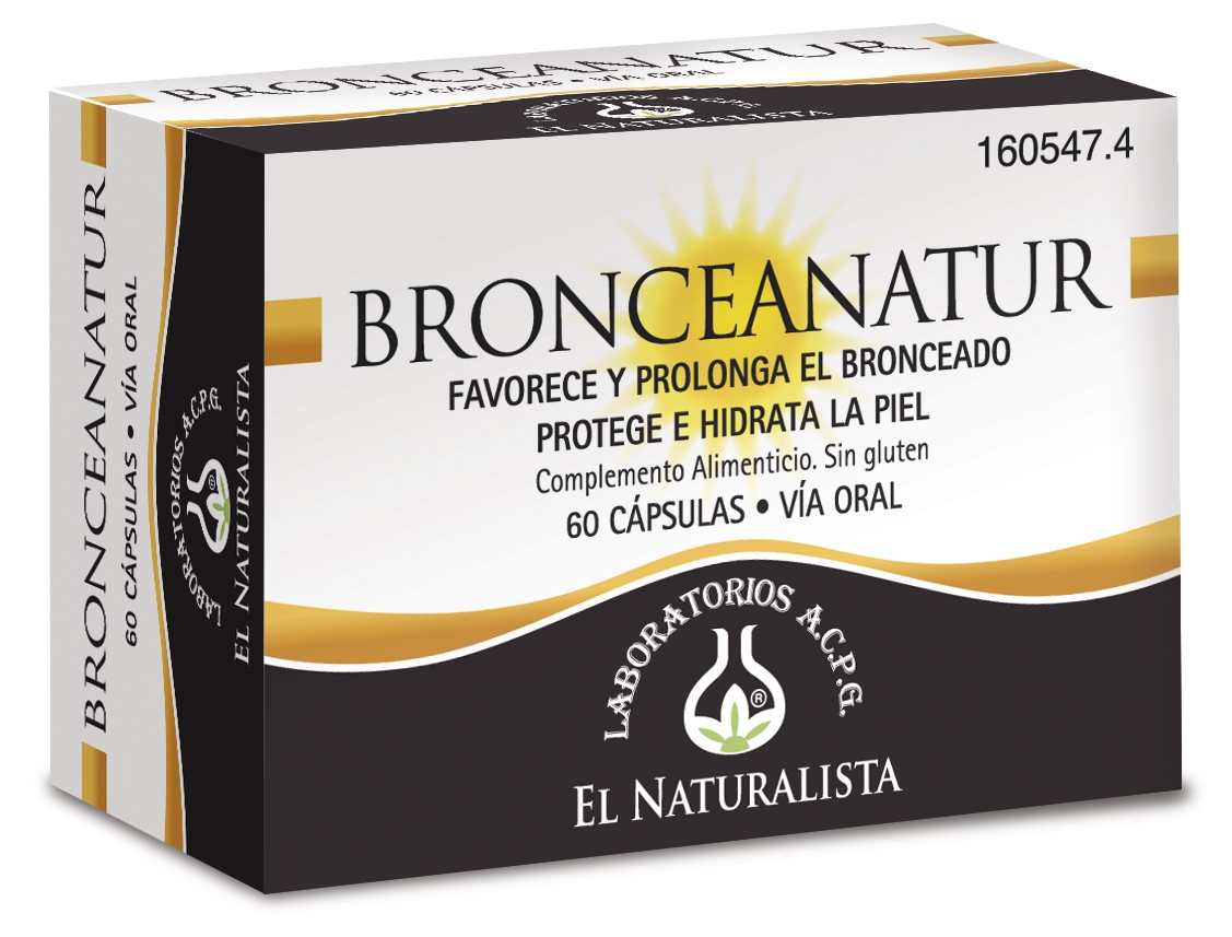 El Naturalista Bronceanatur 60 cápsulas