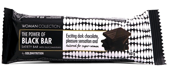 Gold Nutrition Woman Collection Black Bar Con Glucomanano 24 barritas