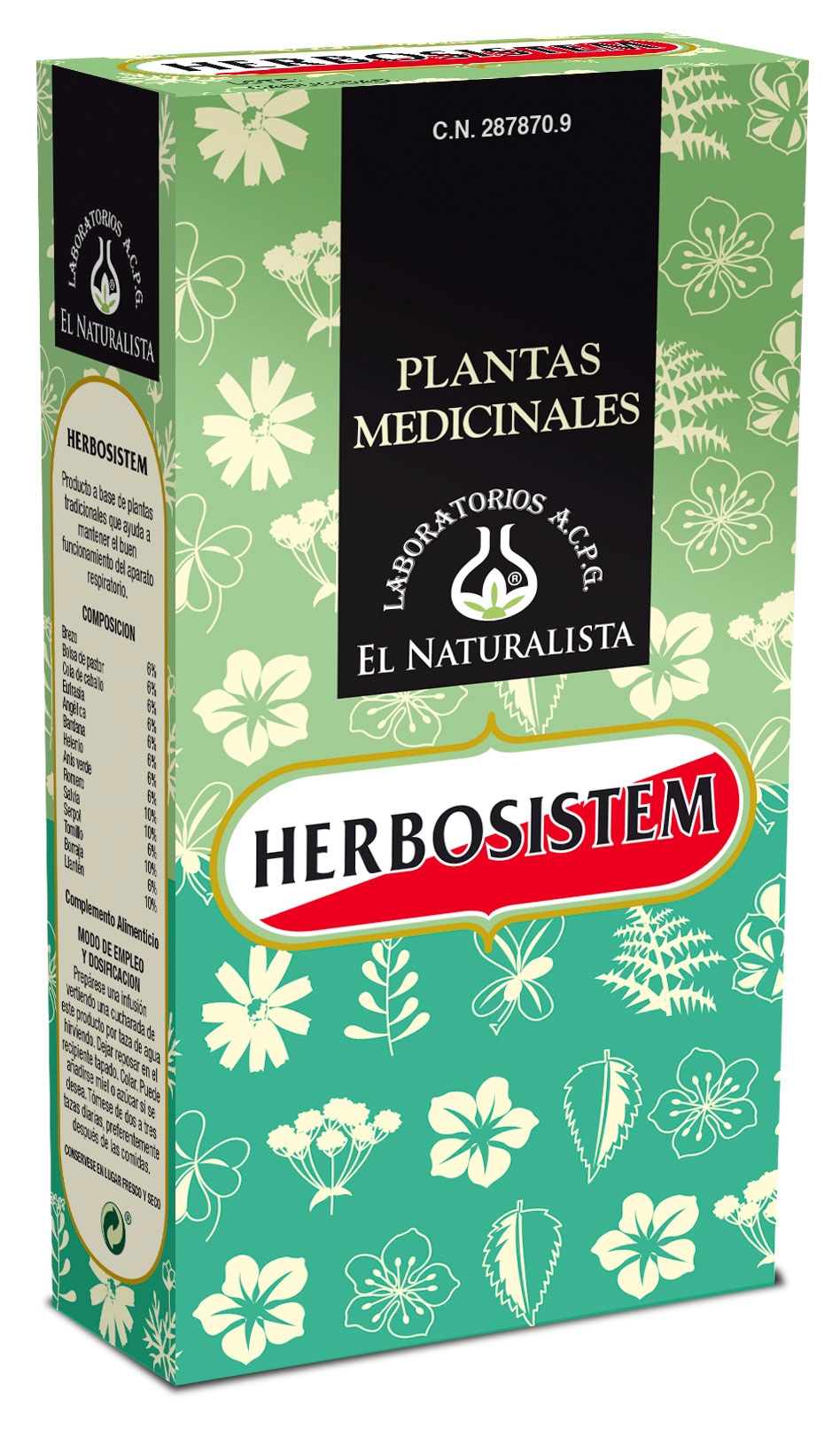 El Naturalista Herbosistem 100gr