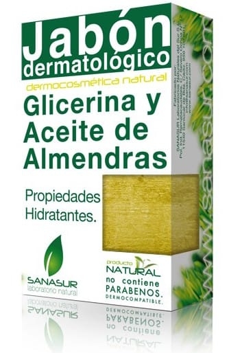 Sanasur Jabón Glicerina Aceite de Almendras 100gr