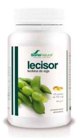 Soria Natural Aceite de Lecitina de Soja 125 perlas lecisor-soria-natural