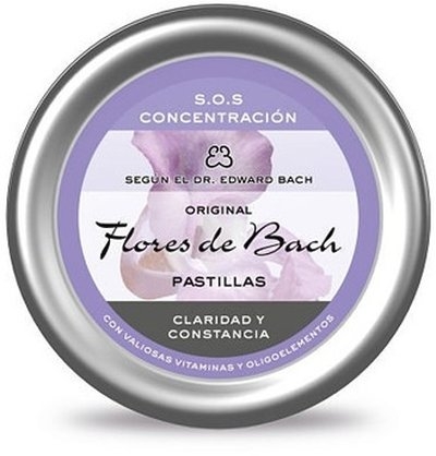 Lemon Pharma Pastillas Flores de Bach SOS Concentración 35 Unidades