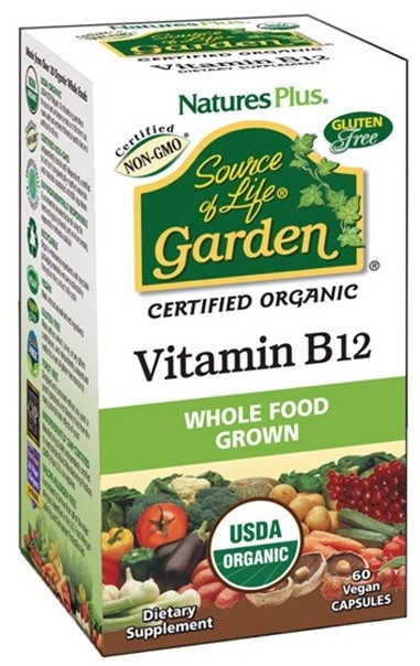 Nature´s Plus Garden Vitamina B12 60 cápsulas