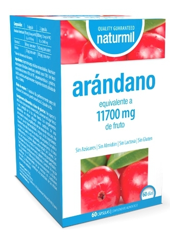 Naturmil Arándano 90mg 60 cápsulas