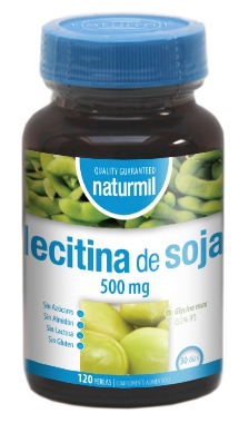 Naturmil Lecitina de Soja 500mg 120 perlas