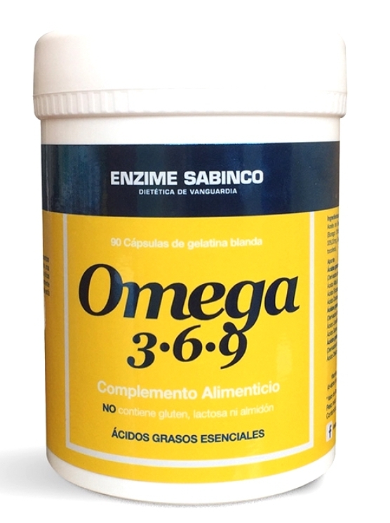 Enzime Sabinco Omega 369 90 capsulas