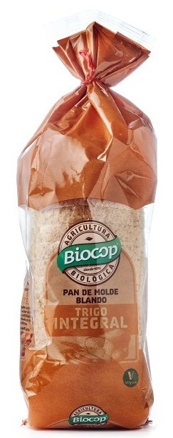 Biocop Pan de Molde Blando Trigo Integral 400gr