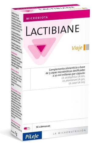Pileje Lactibiane Voyage 14 cápsulas