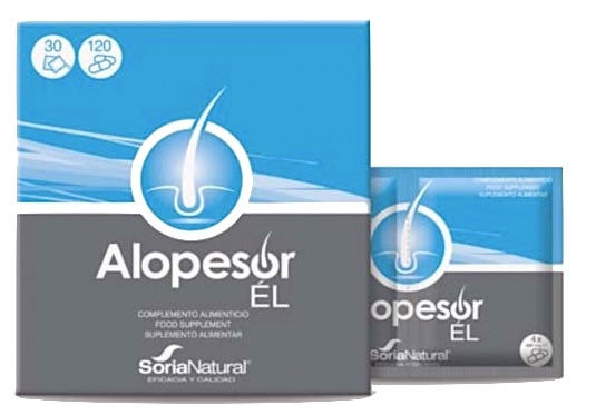 Soria Natural Alopesor El 30 sobres y 120 cápsulas