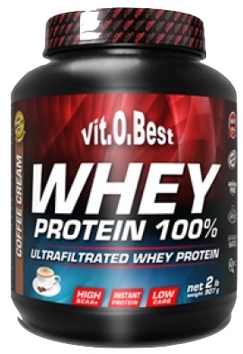 VitOBest Whey Protein 100% Café 2Lb wheyproteincafevitobest