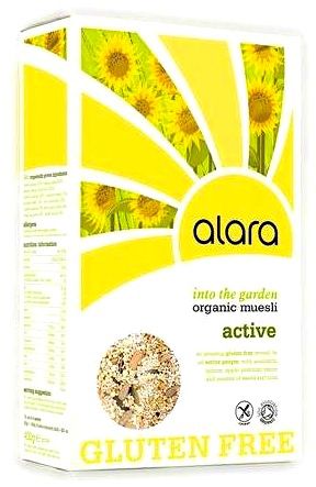 Alara Muesli Sin Gluten Bio 400g Alara Muesli Sin Gluten Bio 400g