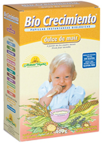 Aliment Vegetal papilla dulce de maiz Bio 400gr Aliment Vegetal papilla dulce de maiz Bio 400gr